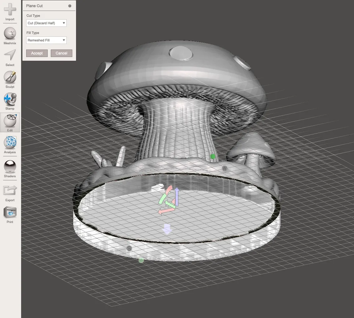 Unfortunately it is hollow like a resin print